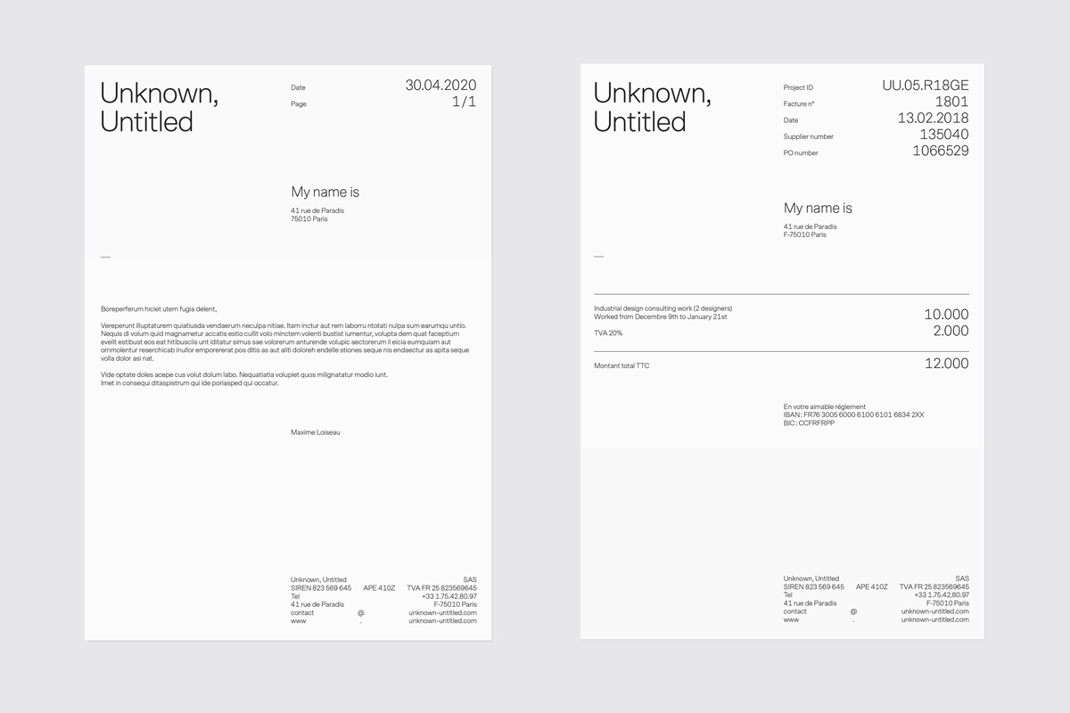 My name is - Unknown Untitled