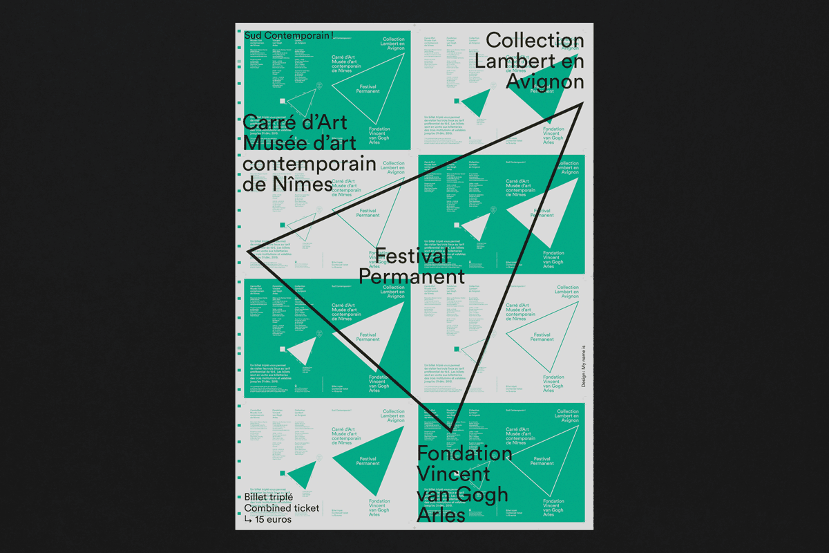 My name is — direction artistique & design graphique - Festival Permanent