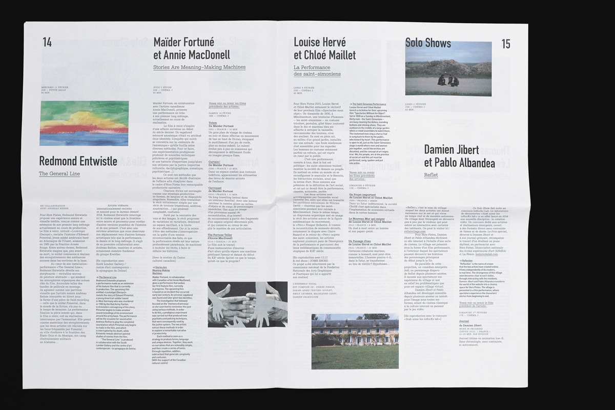 My name is - Hors Pistes