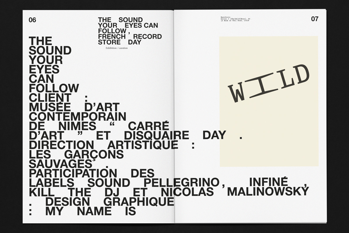 My name is - Les Garçons sauvages